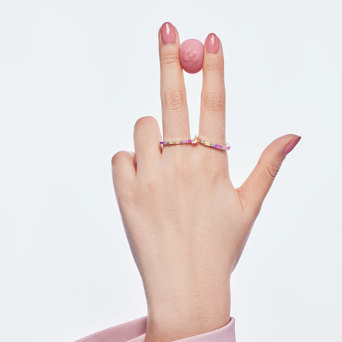 [Am jewelry]Lively In Shades Elegant Radiant Cut Daily Ring