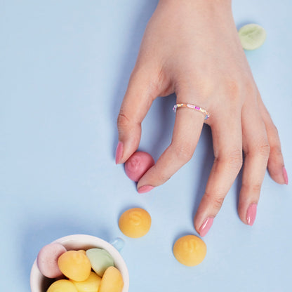 [Am jewelry]Lively In Shades Elegant Radiant Cut Daily Ring