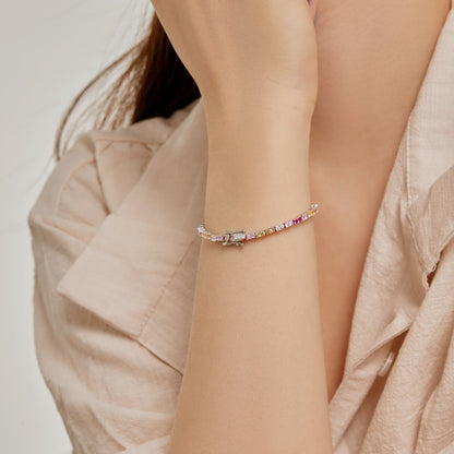 [Am jewelry]Delicate Romantic Heart Shape Lover Bracelet