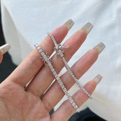 [Am jewelry]Dazzling Exquisite Round Cut Daily Bracelet