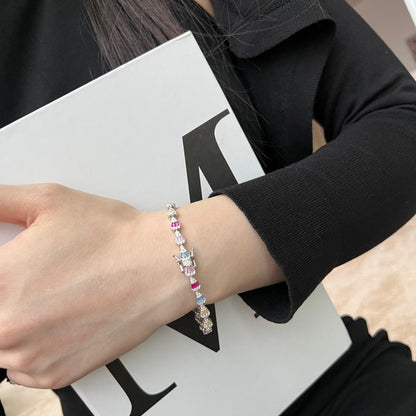 [Am jewelry]Radiant Water Drop Shape Daily Bracelet