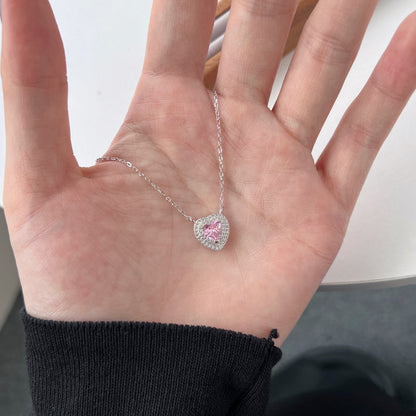 [Am jewelry]Exquisite Heart Shape Necklace