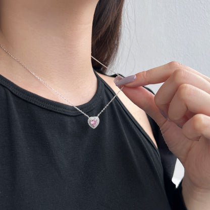 [Am jewelry]Exquisite Heart Shape Necklace