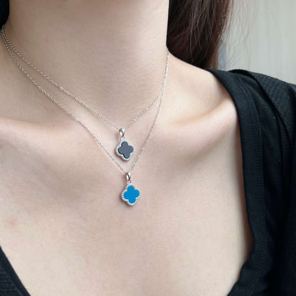 [Am jewelry]Dainty Flower Shape Necklace