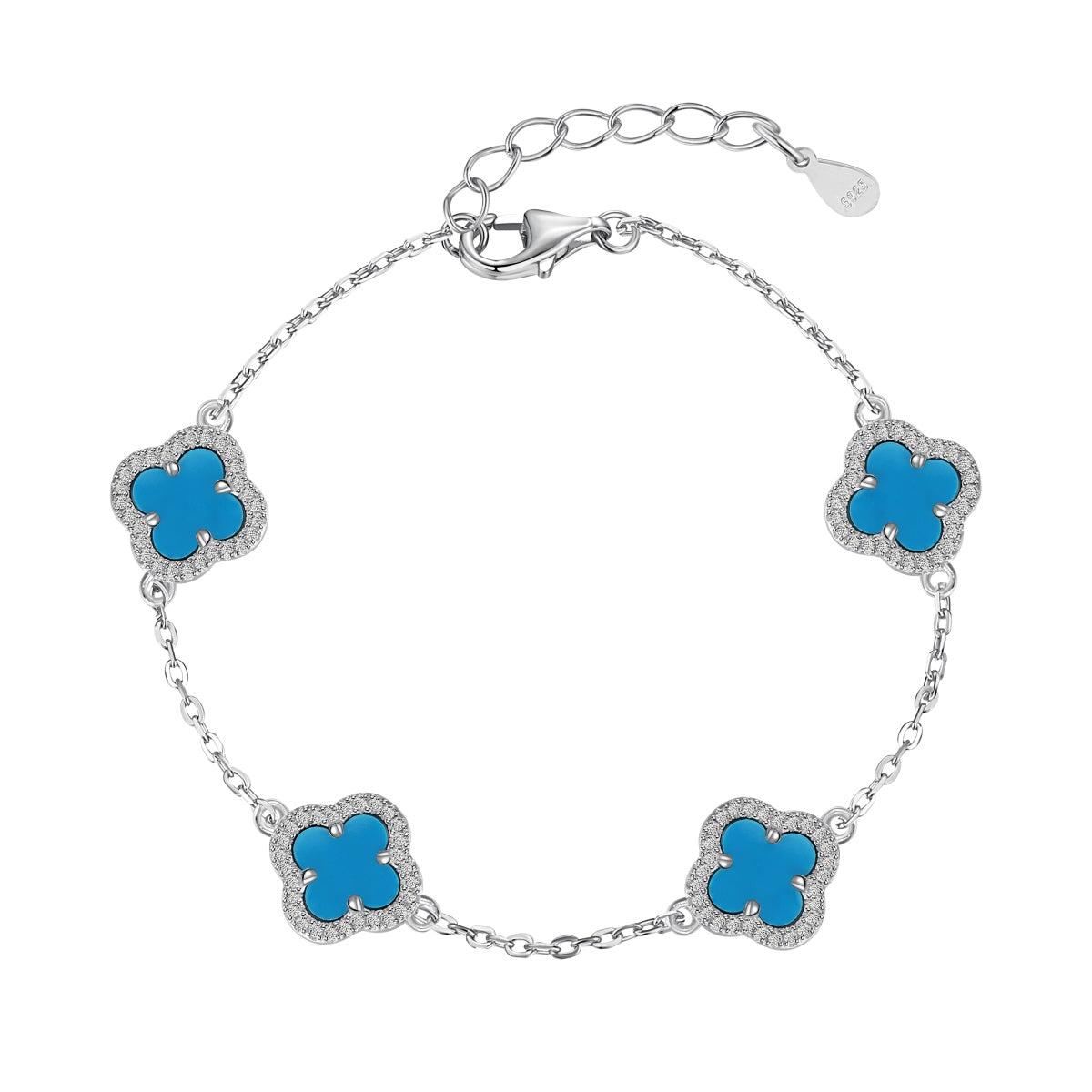 [Am jewelry]Four-Leaf Clover Exquisite Bracelet
