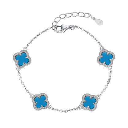 [Am jewelry]Four-Leaf Clover Exquisite Bracelet