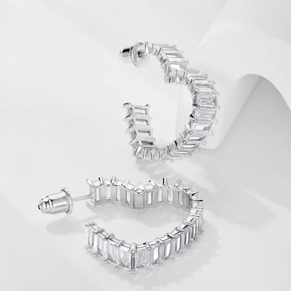 [Am jewelry]Radiant Heart Cutout Earrings