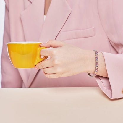 [Am jewelry]Ornate Sparkling Round Cut Party Bracelet