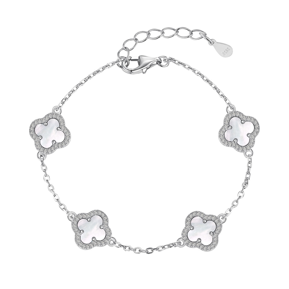 [Am jewelry]Four-Leaf Clover Exquisite Bracelet