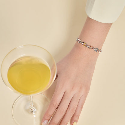 [Am jewelry]Dazzling Colorful Daily Bracelet