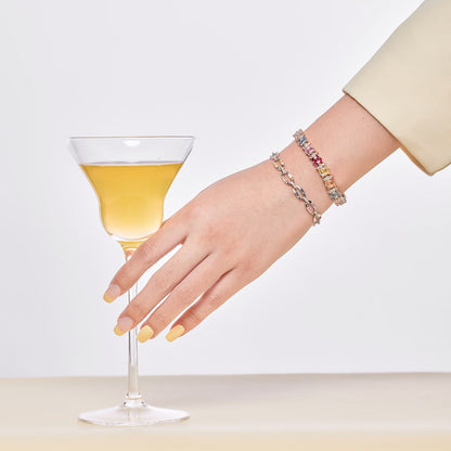 [Am jewelry]Dazzling Colorful Daily Bracelet