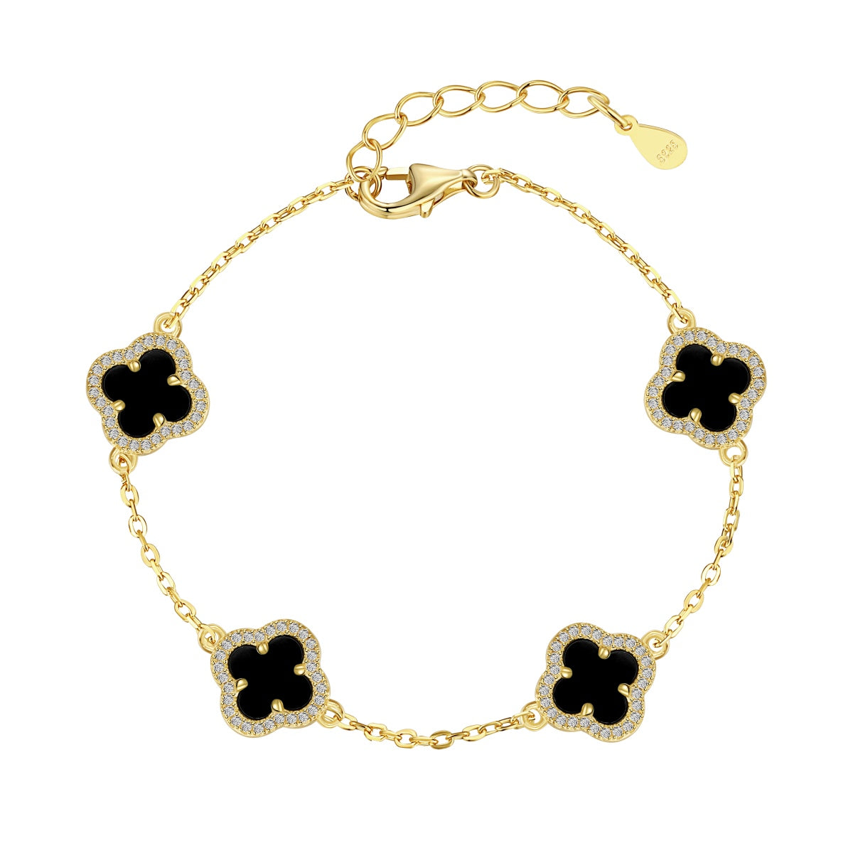 [Am jewelry]Four-Leaf Clover Exquisite Bracelet