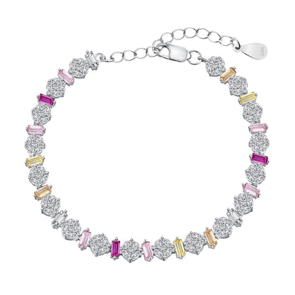 [Am jewelry]Radiant Colorful Round Shape Daily Bracelet