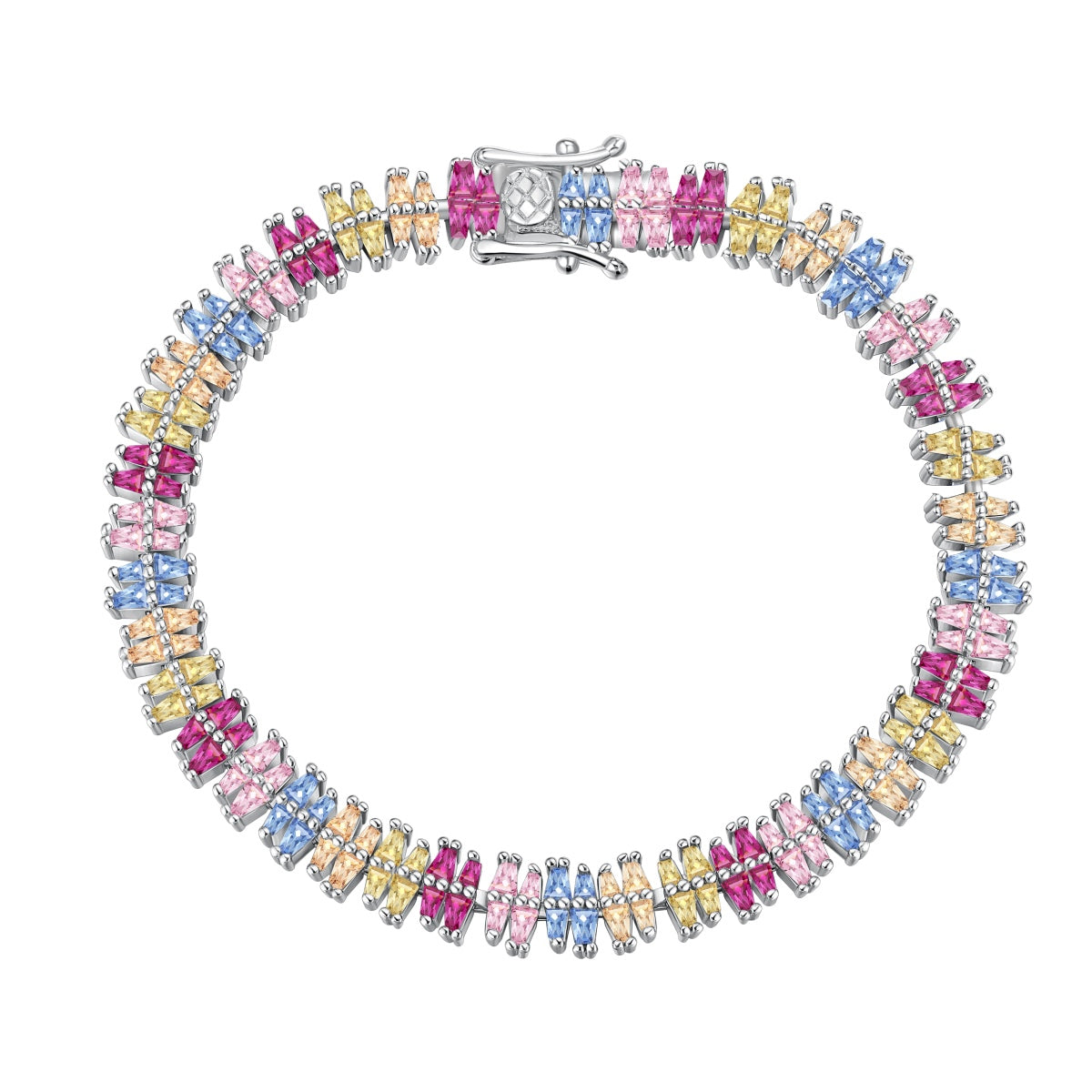 [Am jewelry]Sparkling Exquisite Multi Cut Party Bracelet
