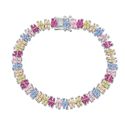 [Am jewelry]Sparkling Exquisite Multi Cut Party Bracelet