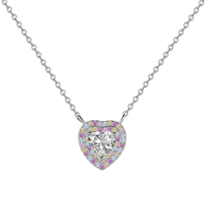 [Am jewelry]Exquisite Heart Shape Necklace