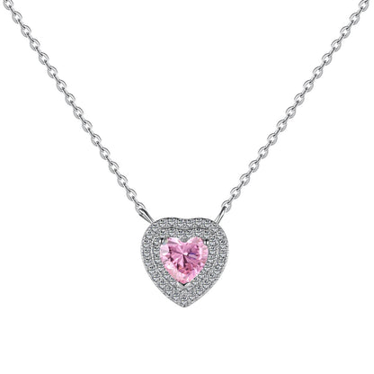 [Am jewelry]Exquisite Heart Shape Necklace