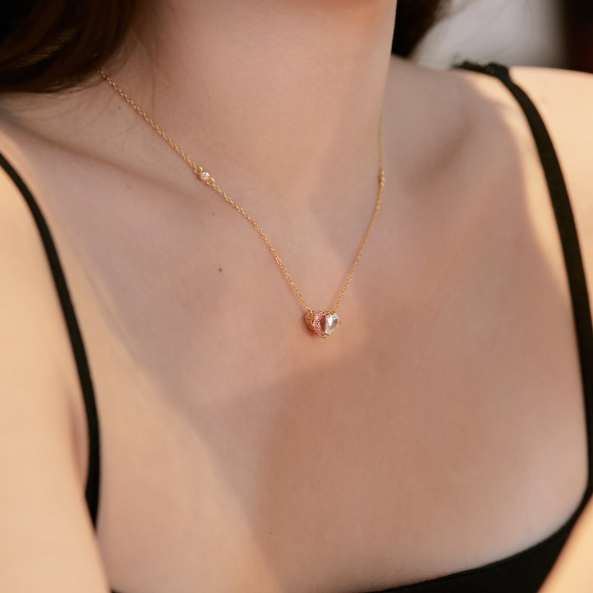 [Am jewelry]Unique Heart Shape Necklace