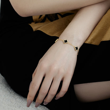 [Am jewelry]Four-Leaf Clover Exquisite Bracelet