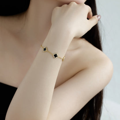 [Am jewelry]Four-Leaf Clover Exquisite Bracelet