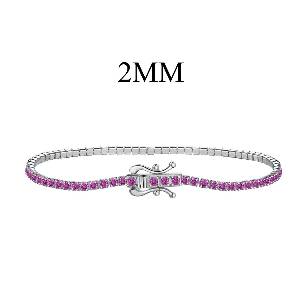 [Am jewelry]Radiant Colorful Round Cut Party Bracelet