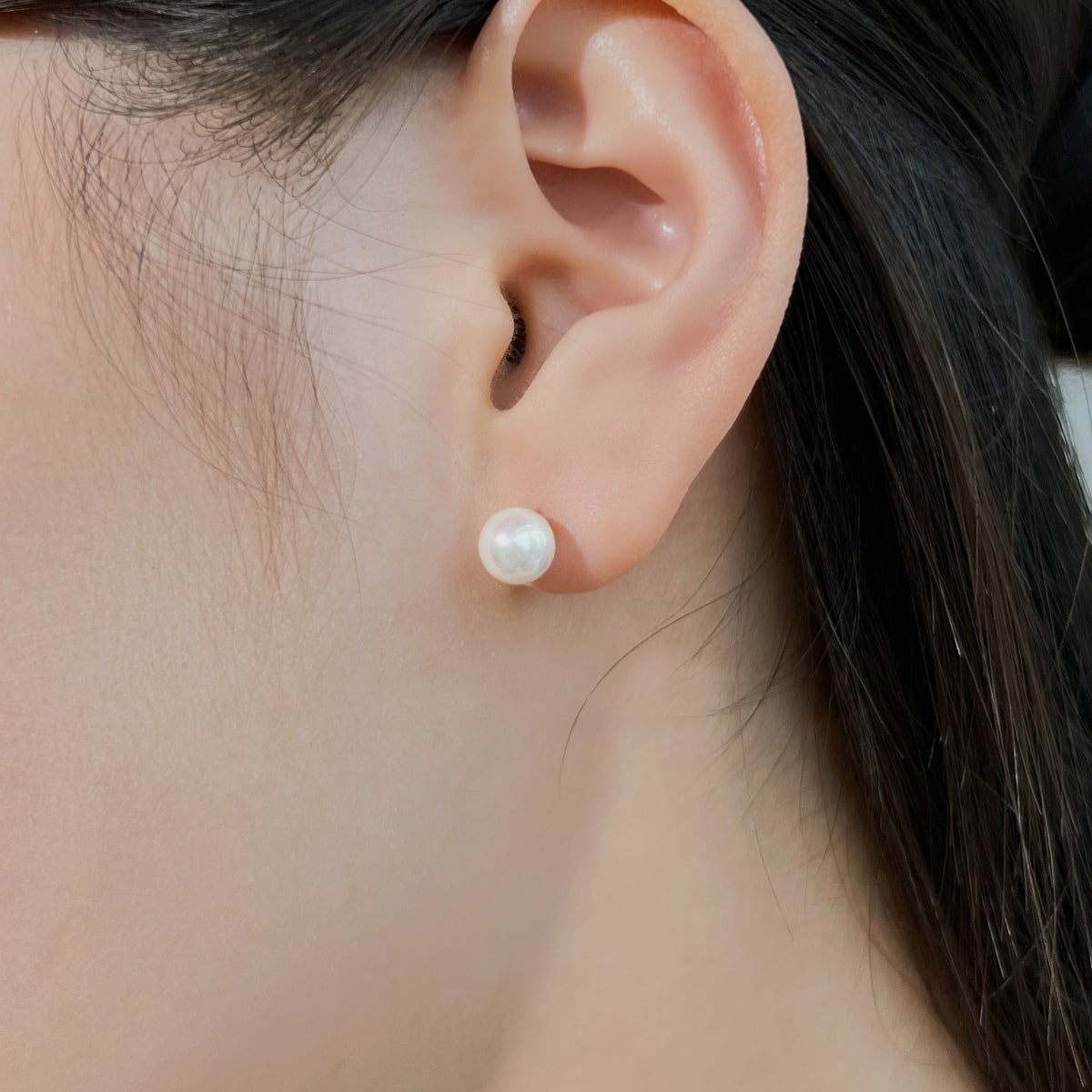 [Am jewelry]Delicate Pearl Earrings