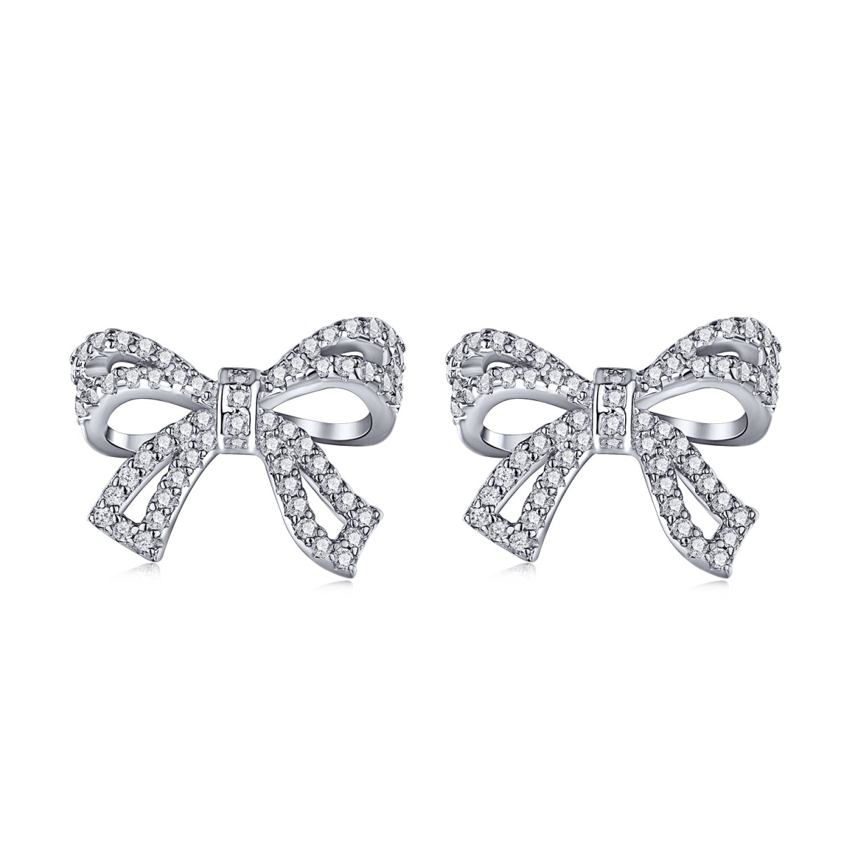[Am jewelry]Dainty Bow Shape Earrings
