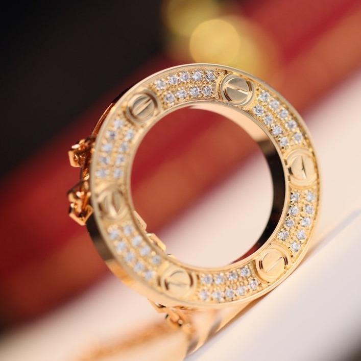 [Am jewelry]LOVE NECKLACE ADJUSTABLE ROSE GOLD