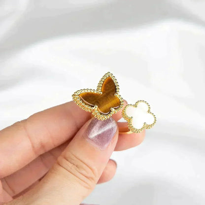 [Am jewelry]LUCKY BETWEEN THE FINGER RING