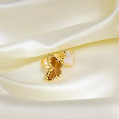[Am jewelry]LUCKY BETWEEN THE FINGER RING