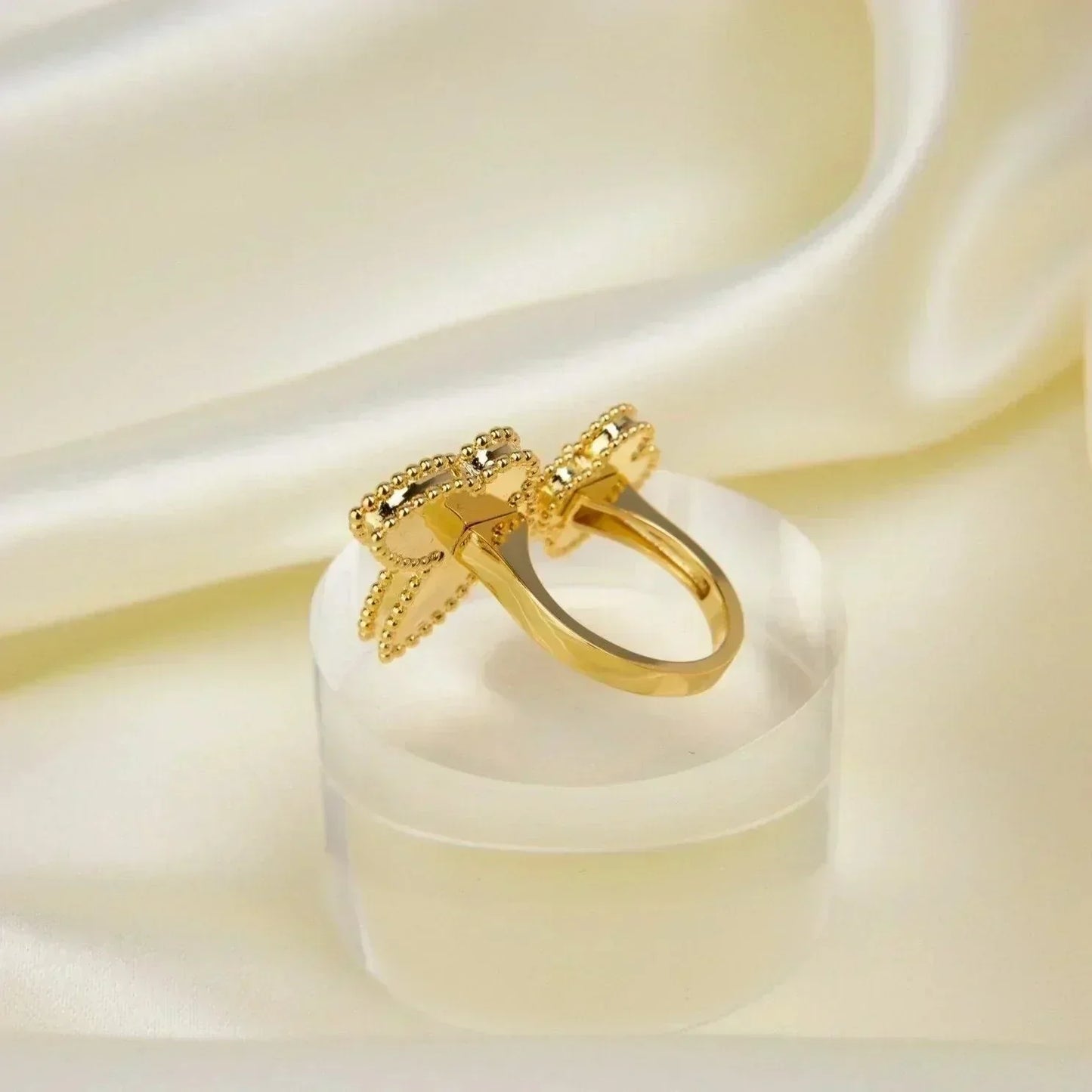 [Am jewelry]LUCKY BETWEEN THE FINGER RING