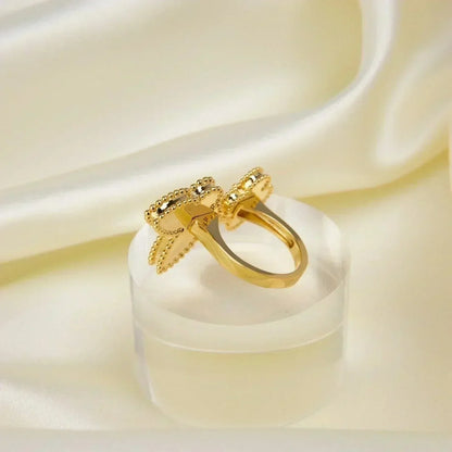 [Am jewelry]LUCKY BETWEEN THE FINGER RING