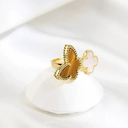 [Am jewelry]LUCKY BETWEEN THE FINGER RING