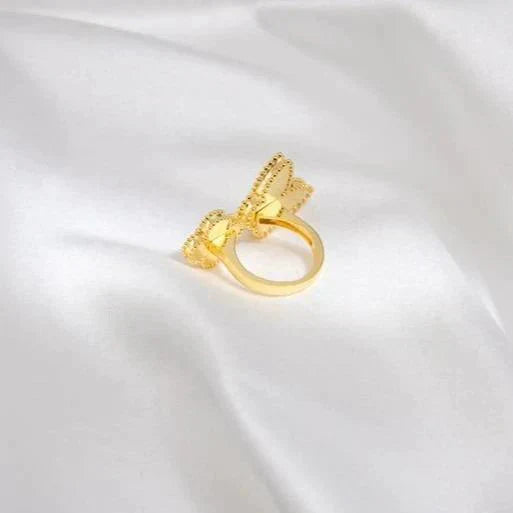 [Am jewelry]LUCKY BETWEEN THE FINGER RING