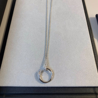 [Am jewelry]JUSTE NECKLACE SILVER