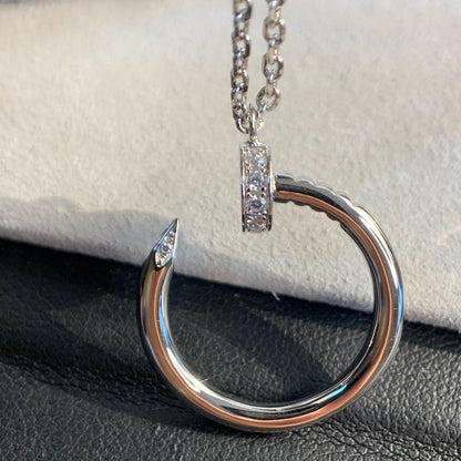 [Am jewelry]JUSTE NECKLACE SILVER