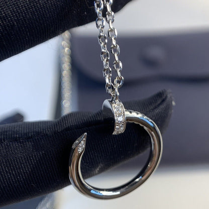 [Am jewelry]JUSTE NECKLACE SILVER
