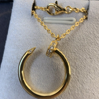 [Am jewelry]JUSTE NECKLACE GOLD