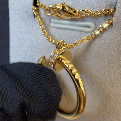 [Am jewelry]JUSTE NECKLACE GOLD