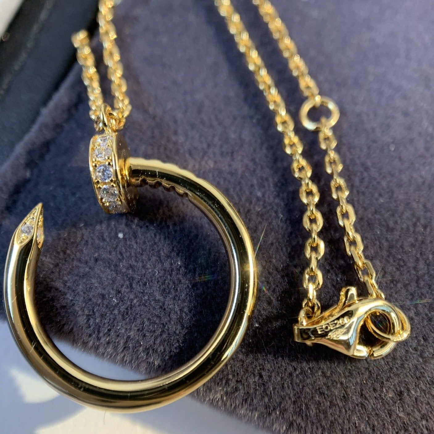 [Am jewelry]JUSTE NECKLACE GOLD