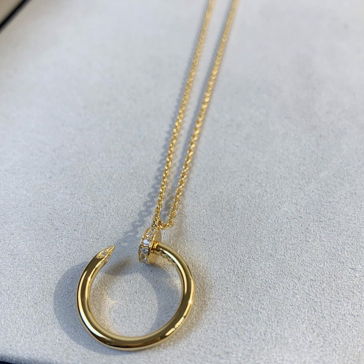 [Am jewelry]JUSTE NECKLACE GOLD