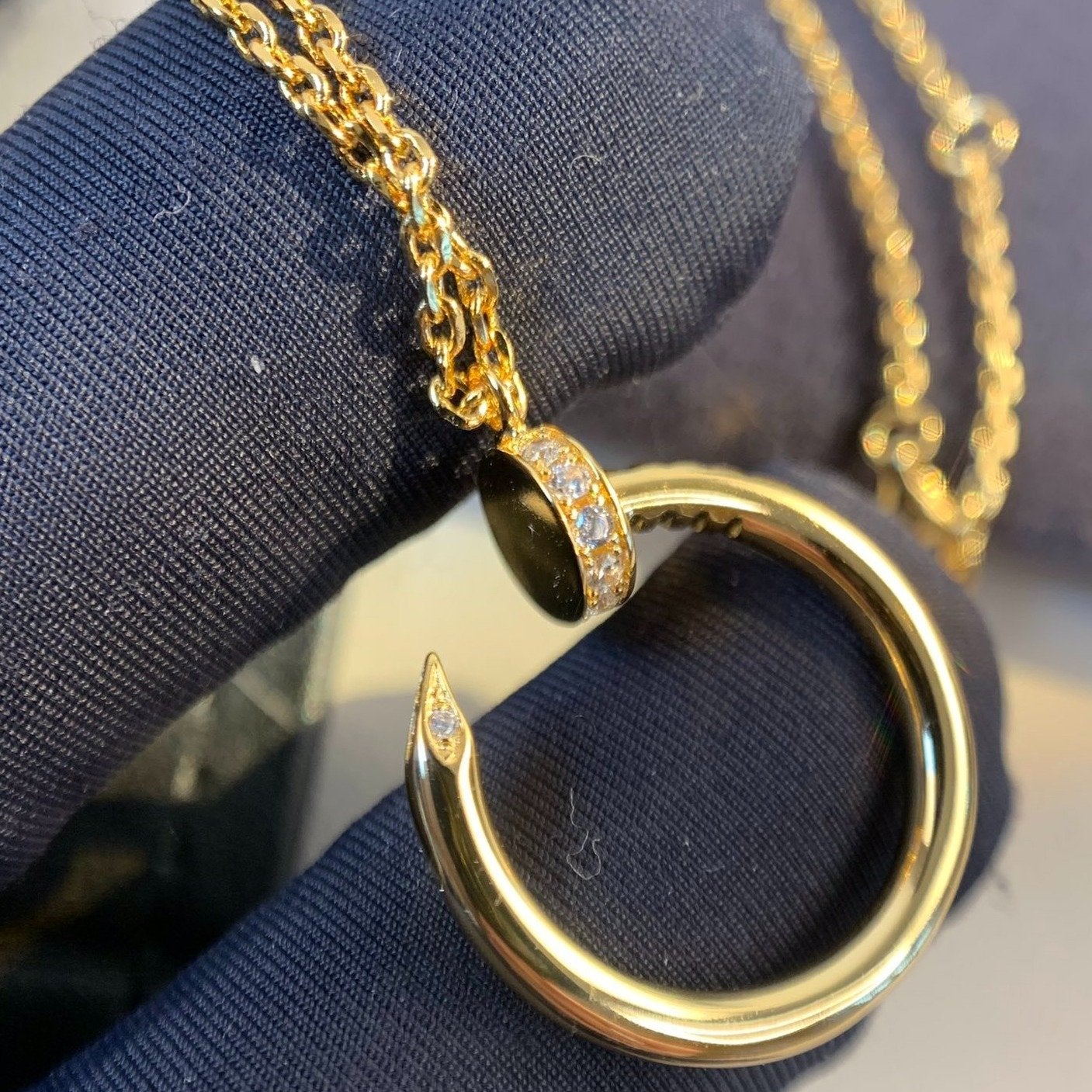 [Am jewelry]JUSTE NECKLACE GOLD