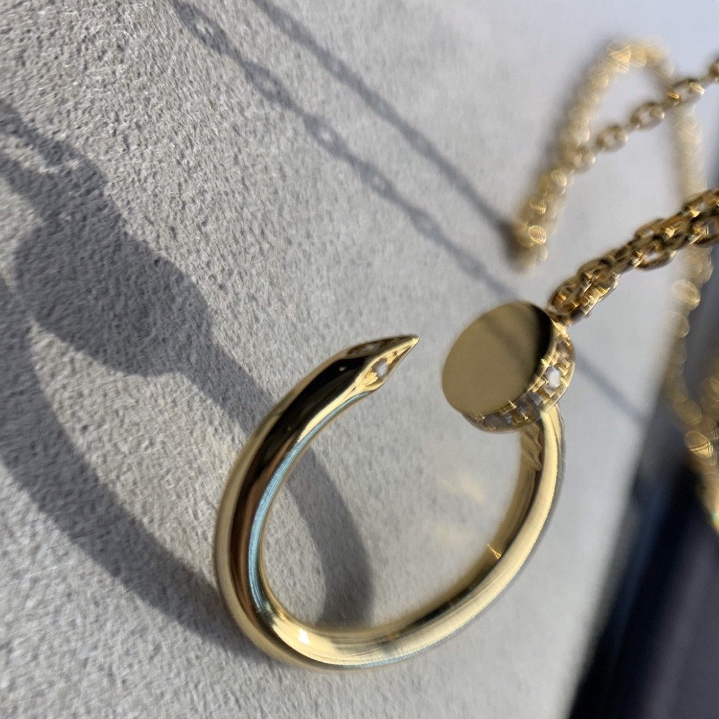 [Am jewelry]JUSTE NECKLACE GOLD