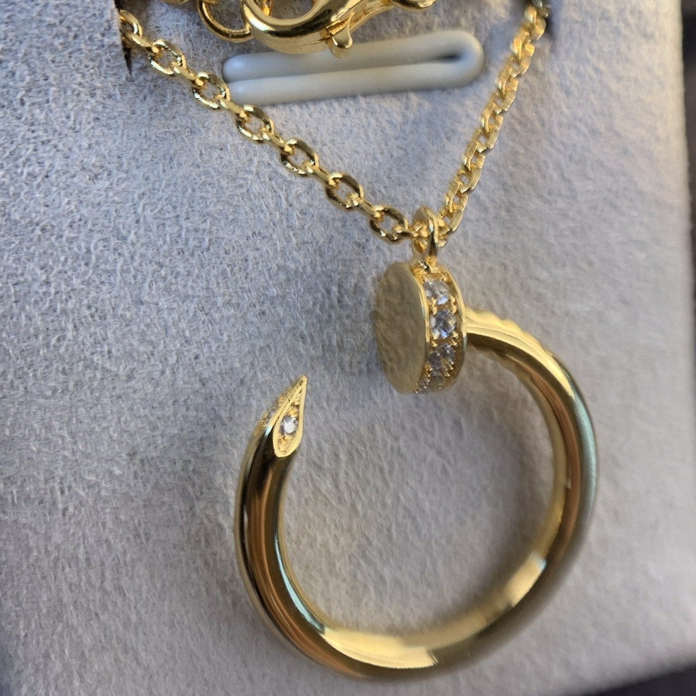[Am jewelry]JUSTE NECKLACE GOLD