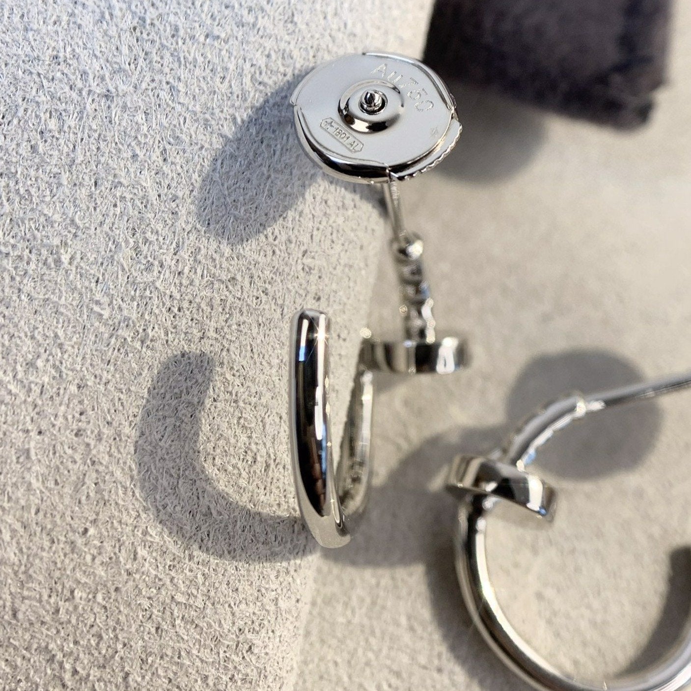 [Am jewelry]JUSTE EARRINGS SILVER