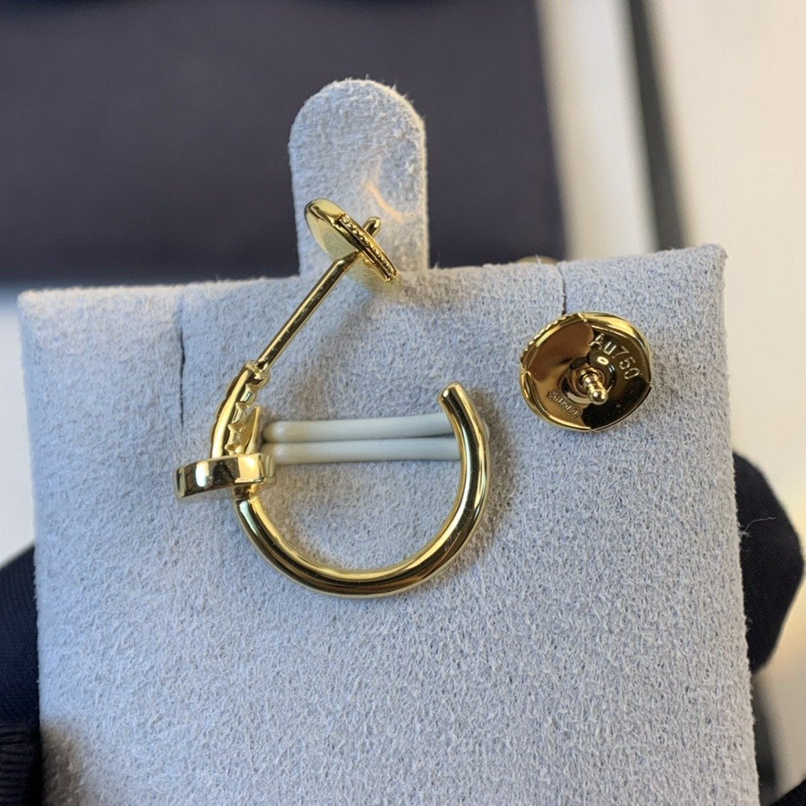 [Am jewelry]JUSTE EARRINGS GOLD