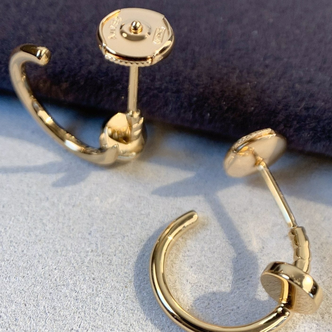 [Am jewelry]JUSTE EARRINGS PINK GOLD