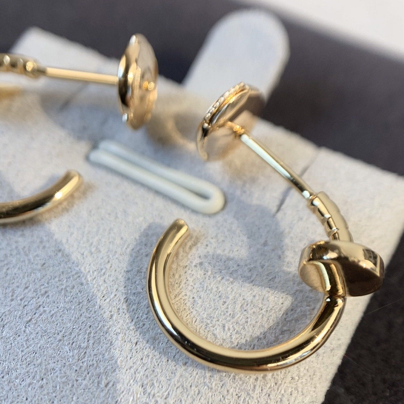 [Am jewelry]JUSTE EARRINGS PINK GOLD