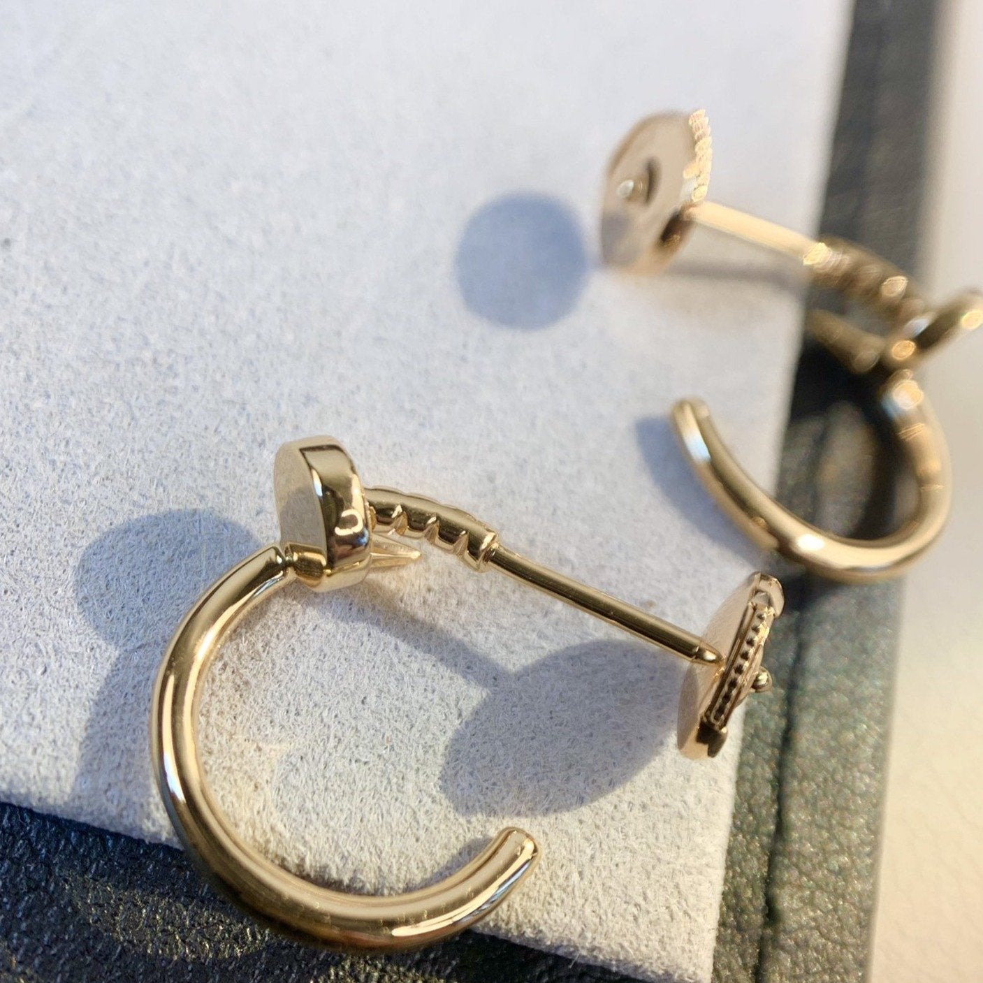 [Am jewelry]JUSTE EARRINGS PINK GOLD
