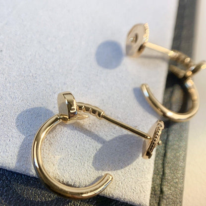 [Am jewelry]JUSTE EARRINGS PINK GOLD